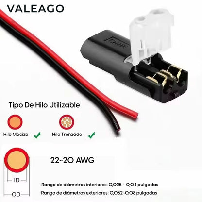 Conector Eléctrico Rápido sin Pelado